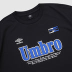 UMBRO One point mesh long sleeve t-shirt black (UQ321CRL71)