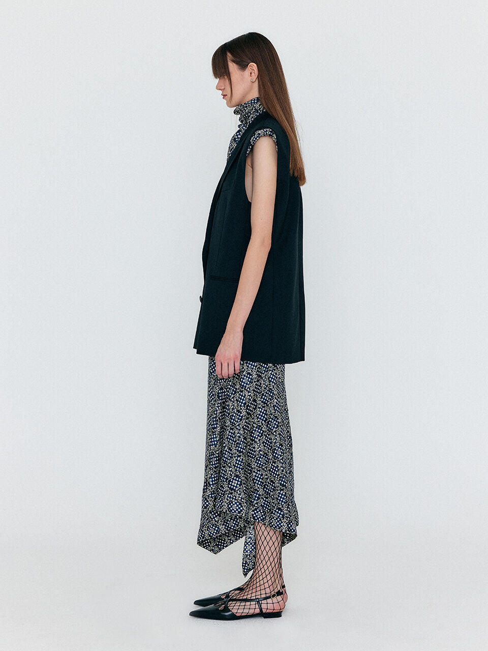 EENK EENK Skirt Asymmetric Hem