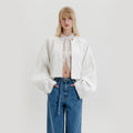 EENK Dolman Sleeve Jacket - White