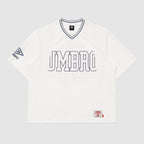 UMBRO Chant Mesh Women's Graphic Short Sleeve T-Shirt Ivory UR322CRS74