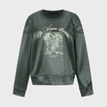 YCH SIGNATURE DETAIL TOP GREY (W24TS11021GY)