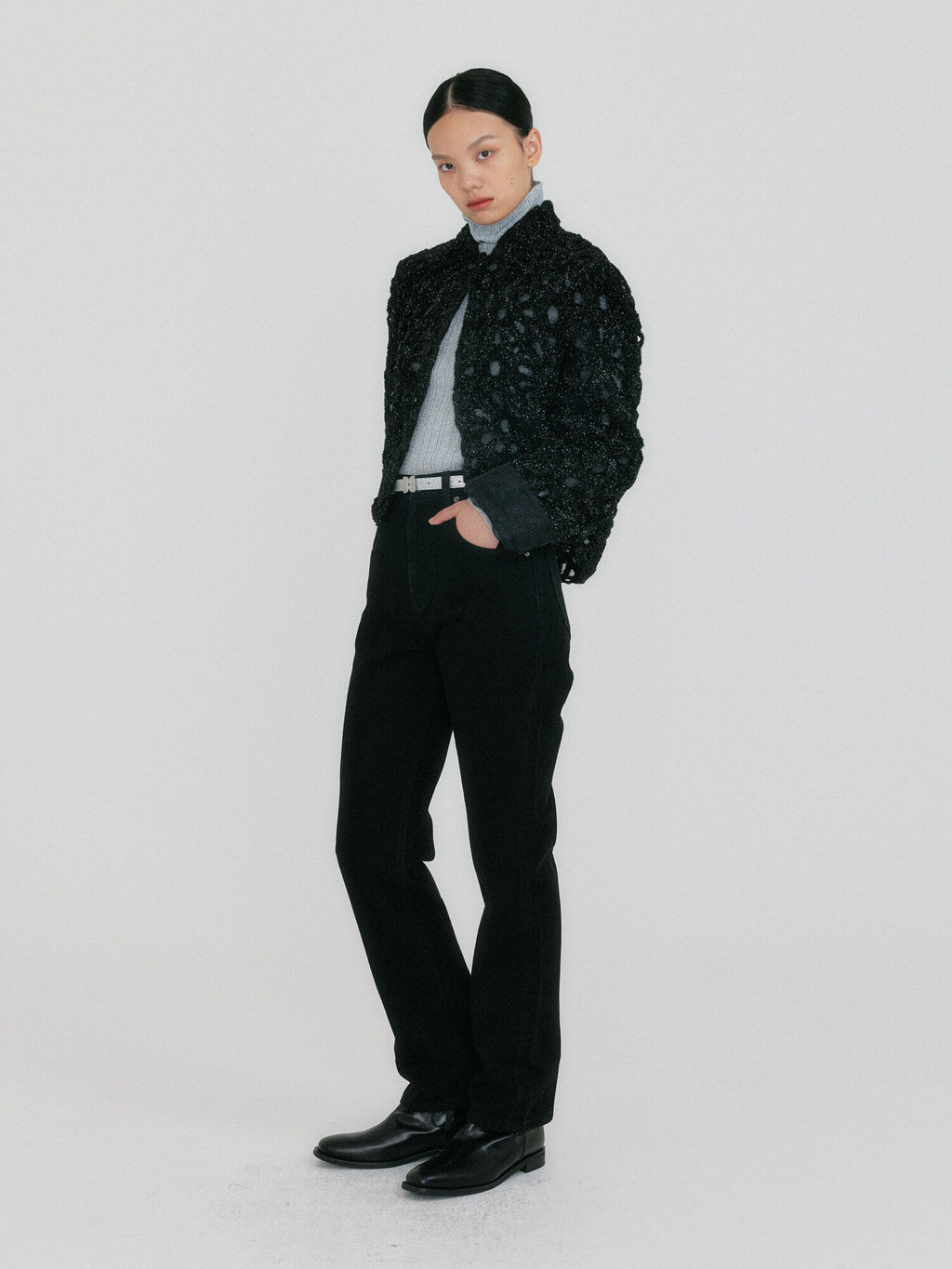 EENK ZISSY Classic Denim Pants - Black