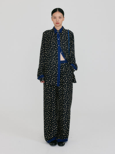 ZUIIN Contrast Pants - Black