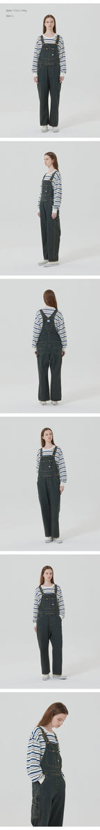 Lee Lee Uni Overall Indigo Dark