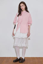 SINOON Basic Over Fit Shirt (Pink)