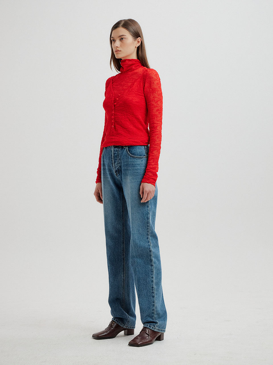 EENK EENK TENIM Classic Denim Pants - Blue