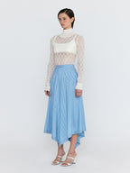 EENK EENK WOLIKA Skirt - Skyblue Stripe