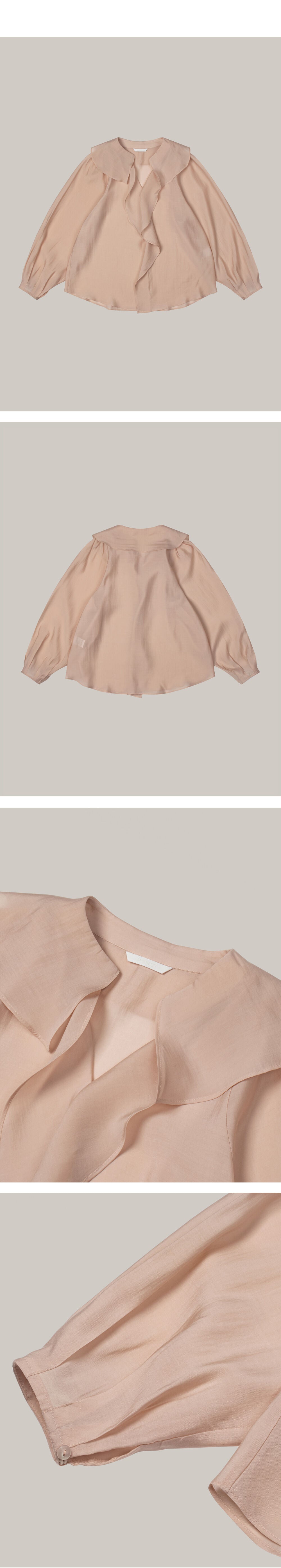 MOMET Liaf Blouse Peach