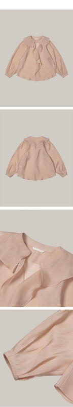 MOMET Liaf Blouse Peach