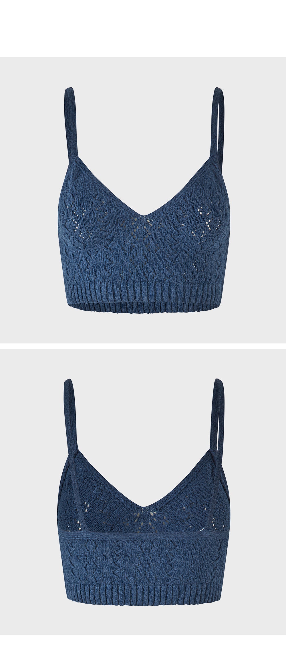 SAMSØE SAMSØE (W) Samsoy Samsoy KHLOE Knit Top - Pageant Blue (F23200022)