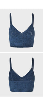 SAMSØE SAMSØE (W) Samsoy Samsoy KHLOE Knit Top - Pageant Blue (F23200022)
