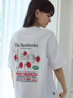 CPGN Strawberry Band Short Sleeve Tee White