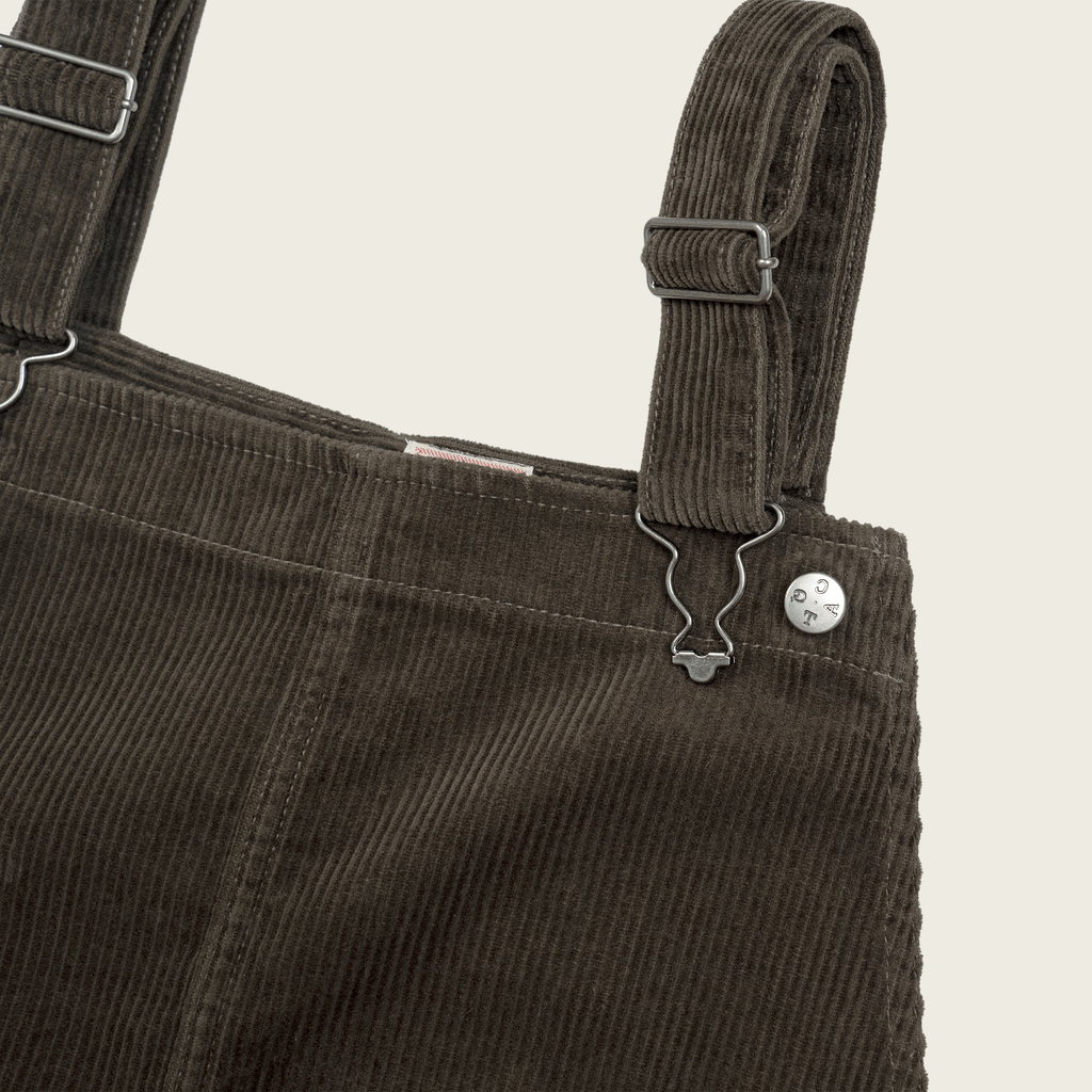 CHIQUITA CHIQUITA Overall Skirt Corduroy Brown
