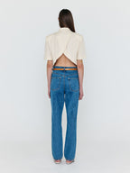 EENK EENK WESICA Classic Denim Pants - Denim Blue