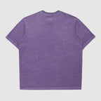 UMBRO HBL Weekend Hooligan Pigment Dying Lettering Graphic Short Sleeve T-Shirt Lavender (UQ221CRS58)