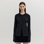 EENK EENK XEPER Separable Jersey Shirt - Black
