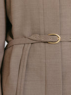 EENK ZENOA Oversized Coat - Beige