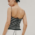 ODER Bamboo Cool Stripe Sleeveless-2colors