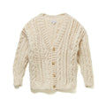 MIRSTORES Mir Stores Button V-neck Cardigan - White