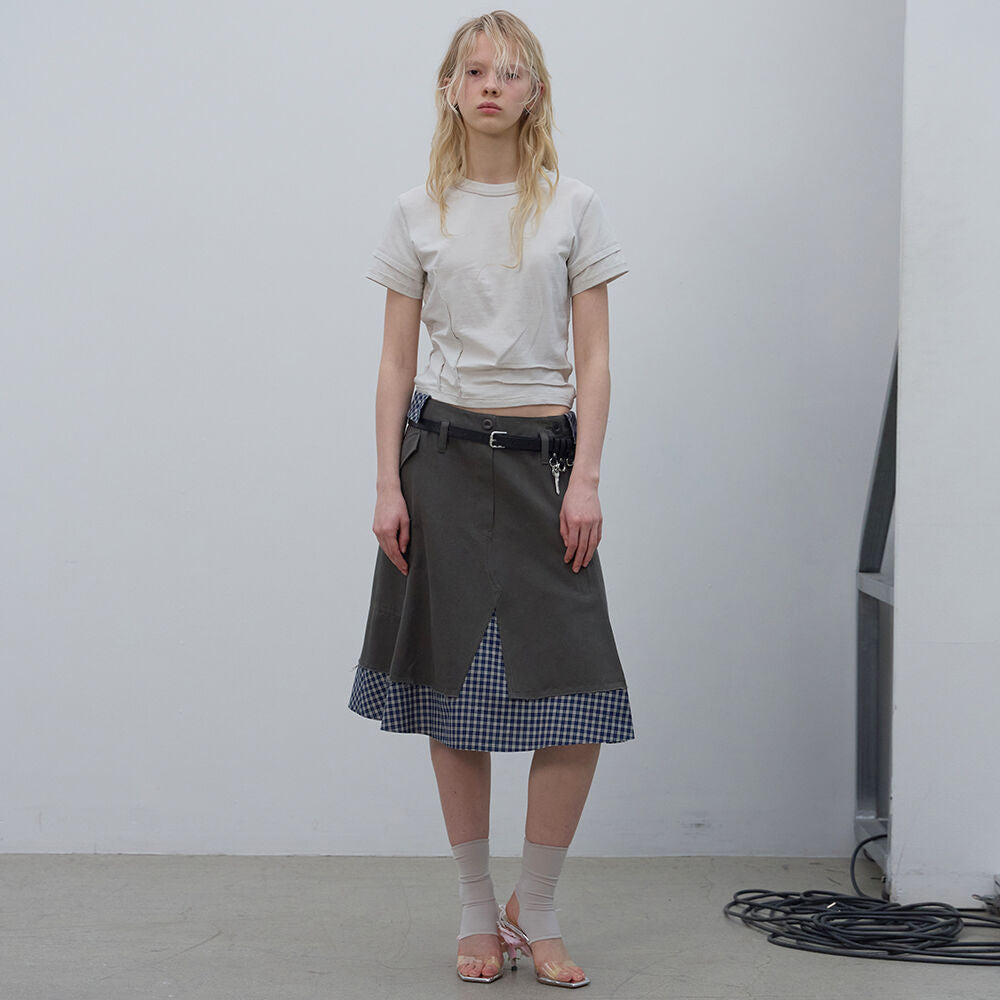 LCDC TM RAW SEAM TOP (ECRU)