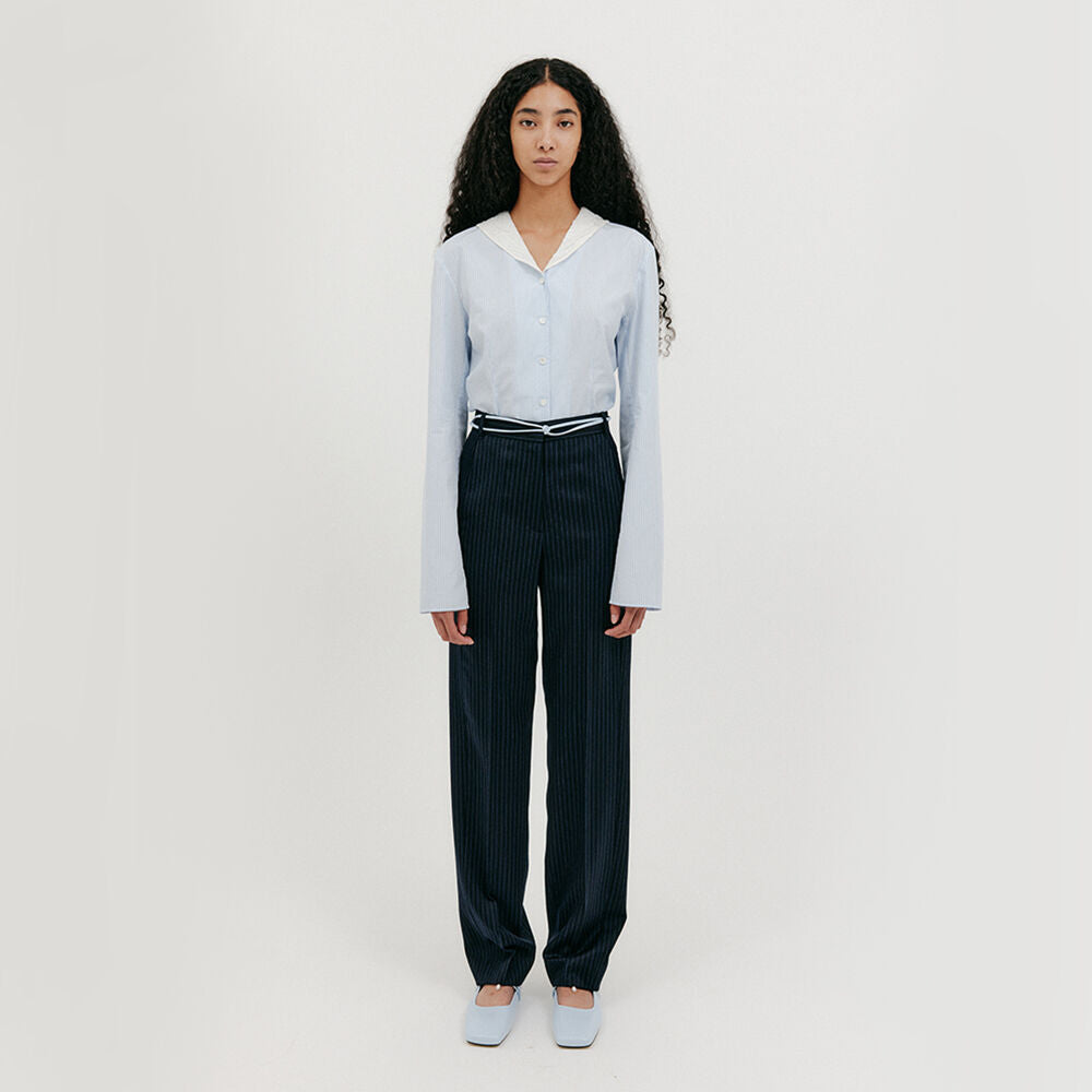 EENK Classic Straight Pants - Navy