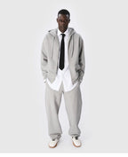 MARINE SERRE (U) 25SS Moon logo fleece sweatpants gray MOON LOGO FLEECE SWEATPANTS GRAY