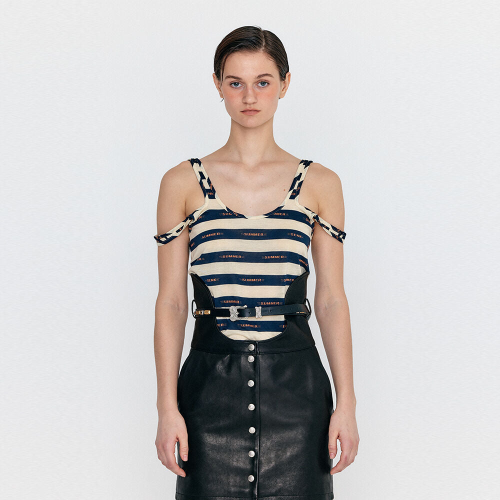 EENK EENK T-Shirt Sleeveless Cutout