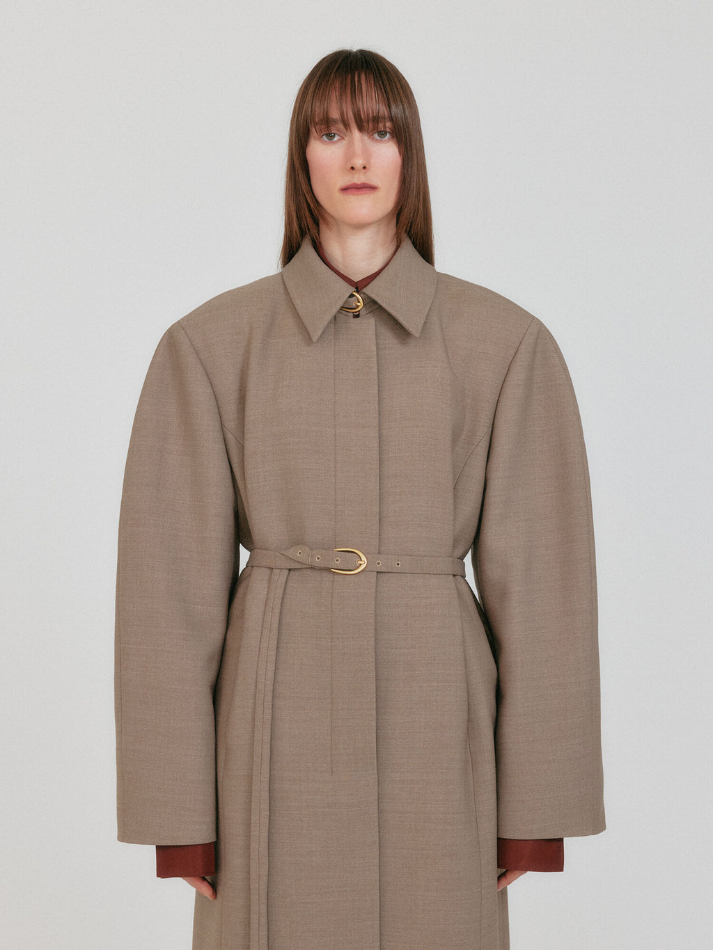 EENK ZENOA Oversized Coat - Beige