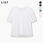 LIST Cotton puff shirring blouse_TWWBLQ62010