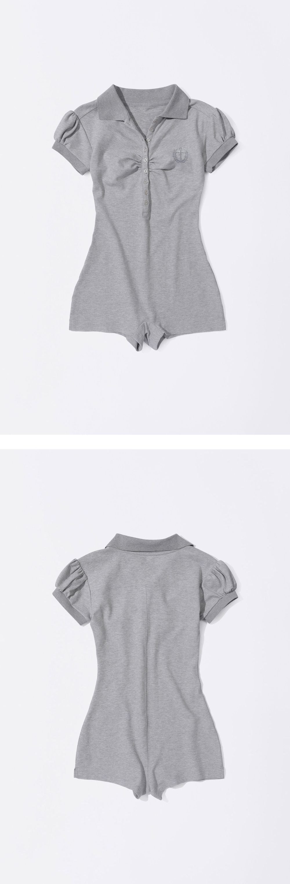 SCULPTOR SCULPTOR Jumpsuit Melange Gray