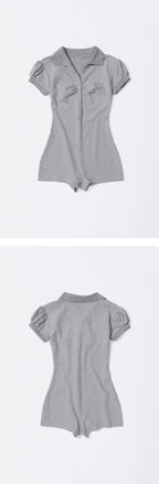 SCULPTOR SCULPTOR Jumpsuit Melange Gray