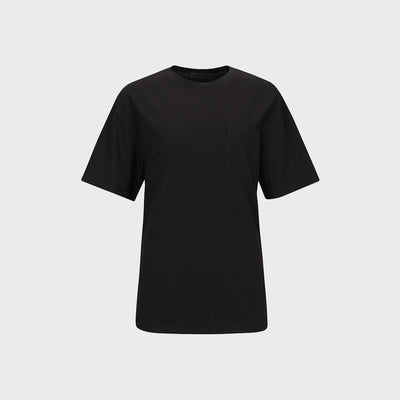 SHORT-SLEEVE POCKET T-SHIRT BLACK (F23TO906BK)