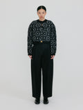 EENK ZOVAN Tapered Pocket Pants - Black