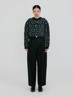 EENK ZOVAN Tapered Pocket Pants - Black