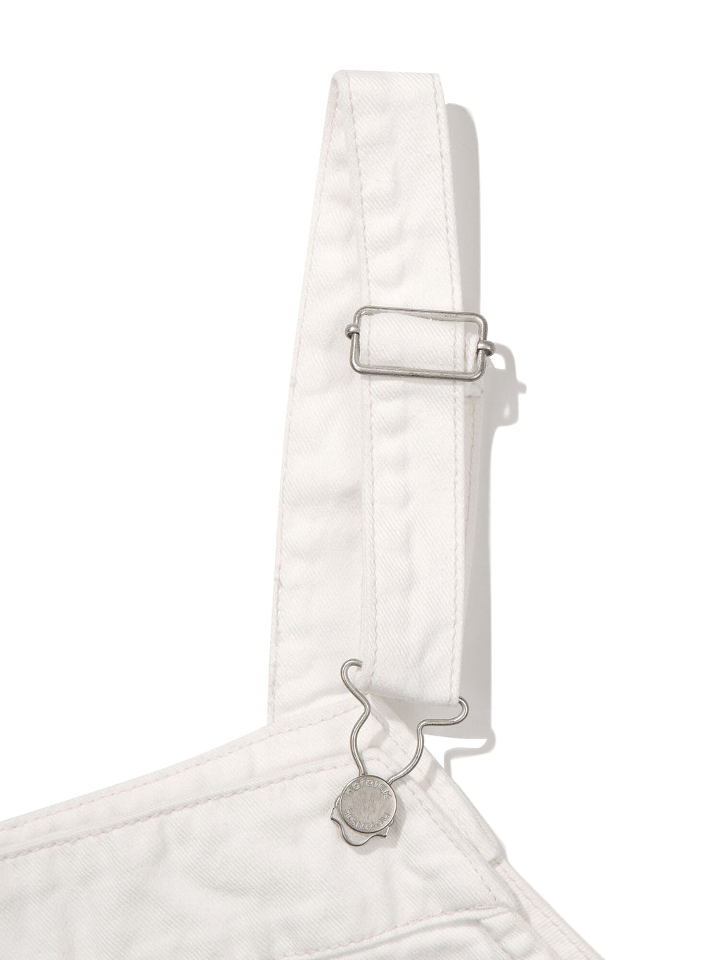 NORDISK NORDISK Denim Overall Shorts - W_Off White