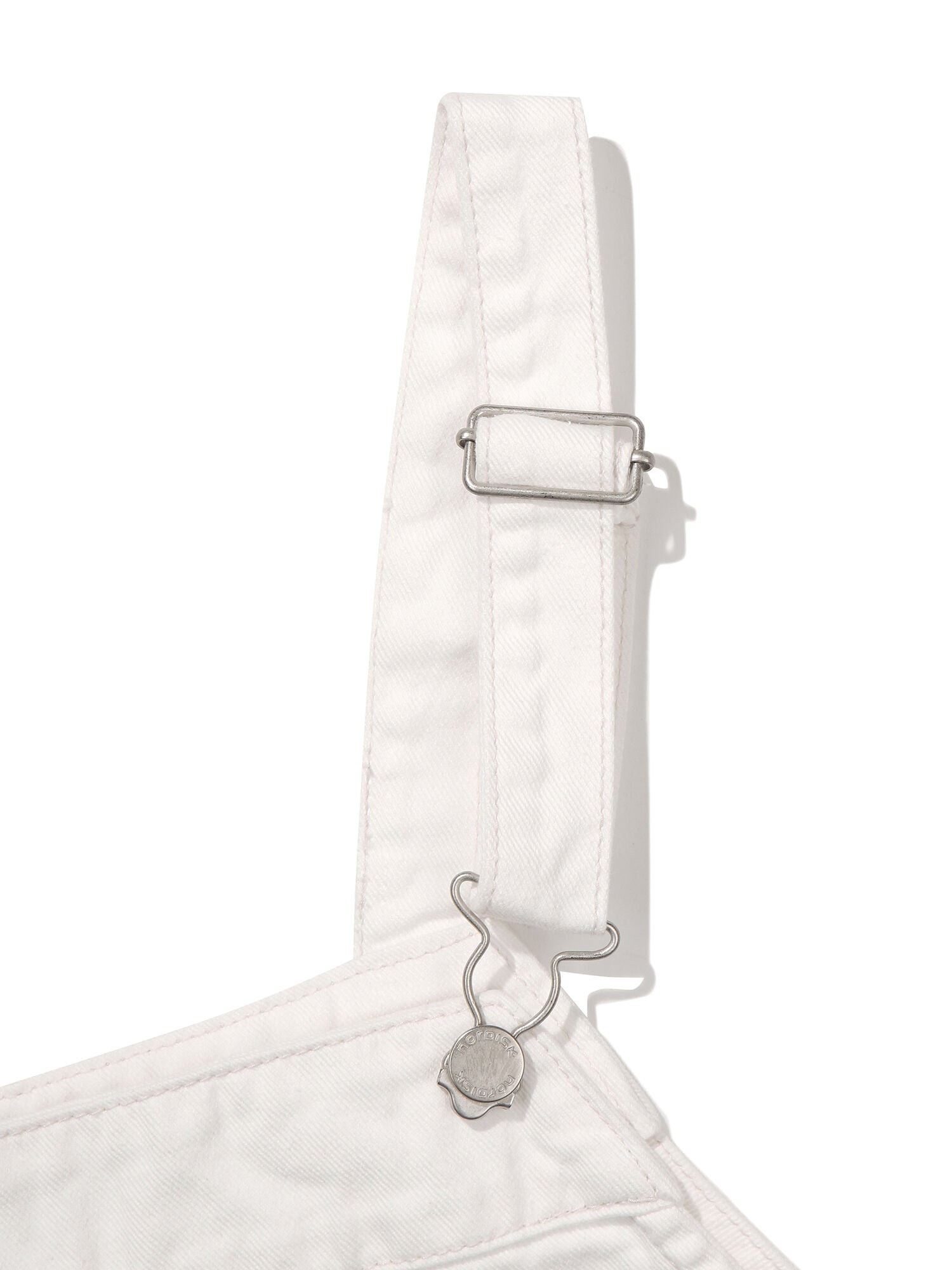 NORDISK NORDISK Denim Overall Shorts - W_Off White