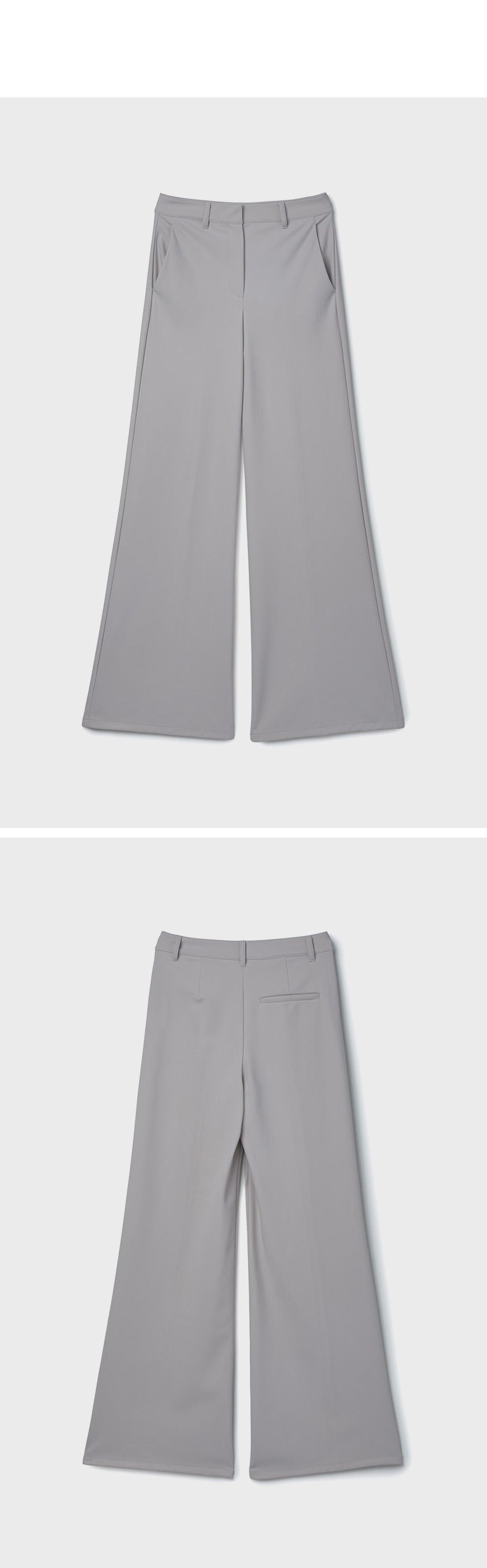 THEORY (W) Theory Wide Leg Pants – Putty (M1127209 WL4)