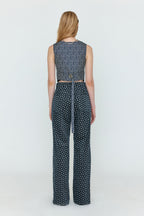 EENK EENK Pants Navy Multi