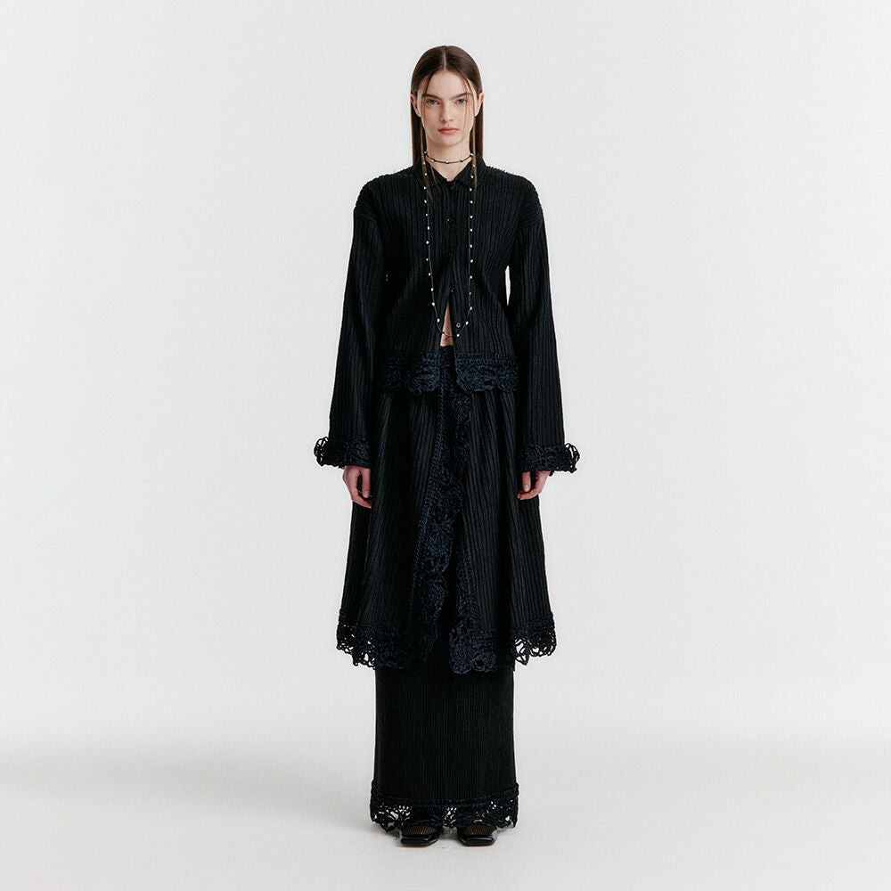 EENK YAYE Double Layered Skirt - Black