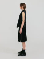 EENK ZULIAL Midi Wrap Skrit - Black