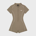 HDEX HDEX Jumpsuit Women's Support Piping Short Sleeve
