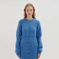 EENK EENK TOKI Cable Knit Pullover - Lavender