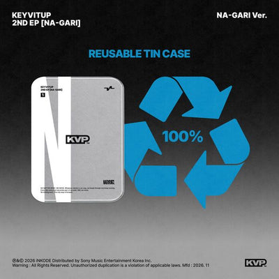 KEYVITUP - 2nd EP Album [NA-GARI] (NA-GARI Ver.)
