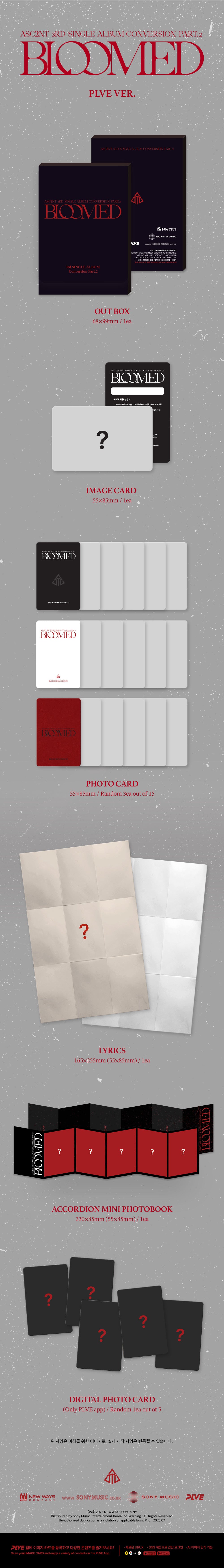 ASC2NT - 3rd Single Album Conversion Part.2 [BLOOMED] (PLVE ver.) detail 2