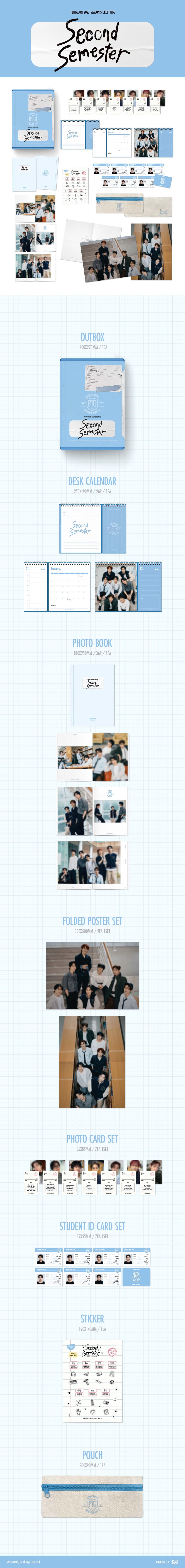 PENTAGON - 2027 SEASON’S GREETINGS [Second Semester] detail 3