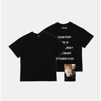 YESUNG - [2026 YESUNG 10TH ANNIVERSARY TOUR [ABOUT THE THINGS WE CALLED ORDINARY] MD] T-Shirt SET (Where We Are Ver.)