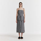 EENK YADGET Side-button Sleeveless Dress - Black