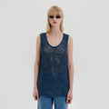 EENK Chunky Knit Top - Blue