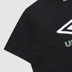 UMBRO Essential Big Logo Short Sleeve T-Shirt Black UR123CRS18