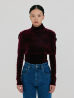 EENK ZYER Layered T-shirt - Burgundy